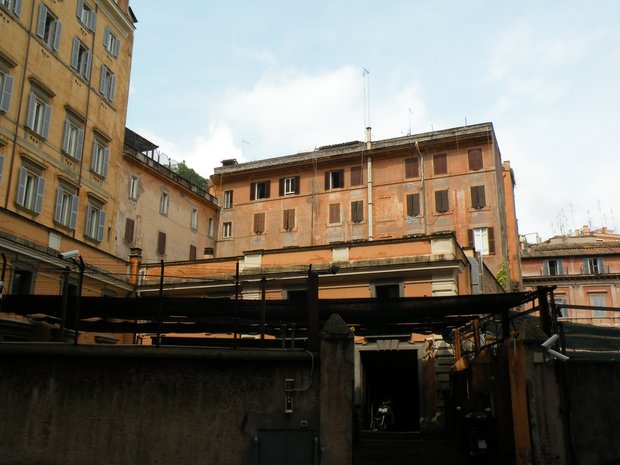  vieux immeubles à façades colorées, quartier du parlement
